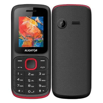 Mobilní telefon Aligator D210 Dual SIM červená