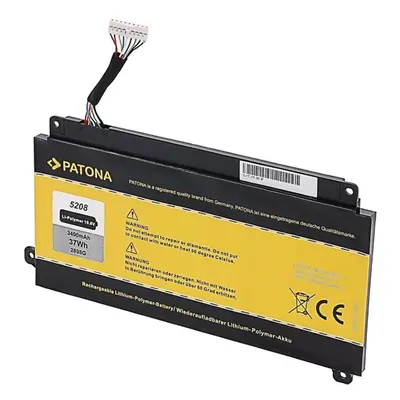 Baterie do notebooku Patona pro Toshiba Satellite E45W/P55W 3400mAh Li-Pol 10,8V PA5208U-1BRS