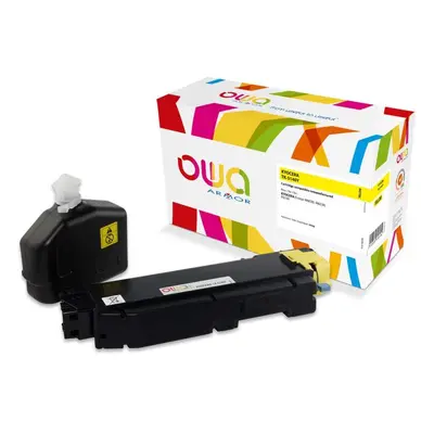 OWA Armor toner kompatibilní s Kyocera TK-5140Y, 5000st, žlutá/yellow