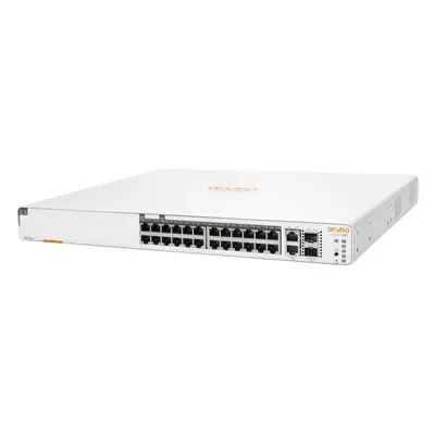 Switch HPE Aruba Instant On 1960 24G PoE (20pClass4 + 4pClass6) 2XGT 2SFP+ 370W Switch