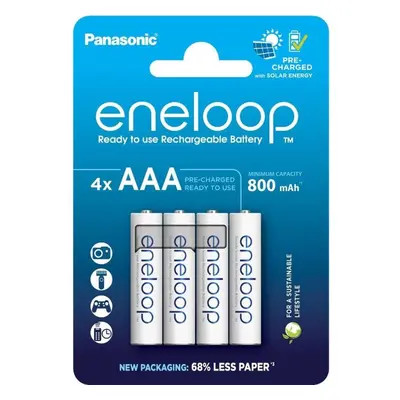 Nabíjecí baterie Panasonic eneloop AAA 750mAh 4ks