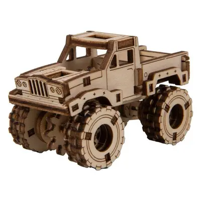 3D puzzle Wooden city 3D puzzle Superfast Monster Truck č.3