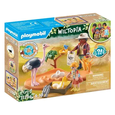 Stavebnice Playmobil 71296 Wiltopia - Chovatelé pštrosů