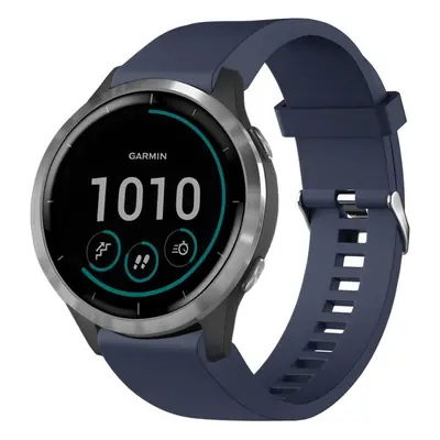 Řemínek FIXED Silicone Strap pro Garmin QuickFit 20mm modrý