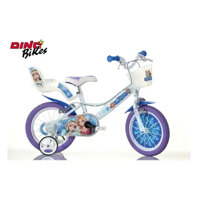 DINO Bikes - Dětské kolo 14"" Snow Queen 2022