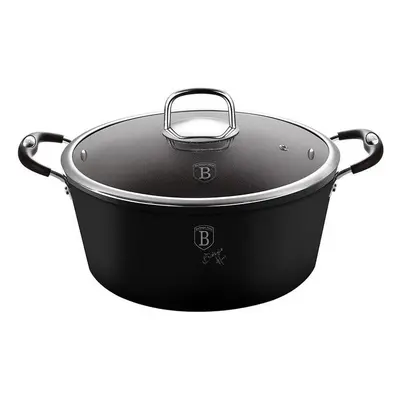 BERLINGERHAUS BERLINGERHAUS Kastrol s poklicí s titanovým povrchem 24 cm Black Professional Line