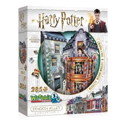 3D puzzle Wrebbit 3D puzzle Harry Potter: Kratochvílné a kouzelnické kejkle a Denní věštec 285 d