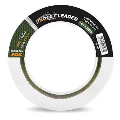 FOX Vlasec Exocet Pro Low Vis Green Leader 100m 0,60mm 20,5kg