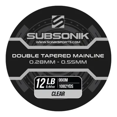 Sonik Vlasec Subsonik Double Tapered Main Line Clear 990m 0,33-0,60mm 16lb