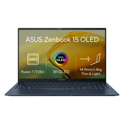 Notebook ASUS Zenbook 15 OLED UM3504DA-OLED278W Ponder Blue celokovový