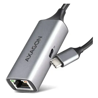 Síťová karta AXAGON ADE-TXPD, Gigabit Ethernet LAN network adapter, USB-C 5Gbps, PD 100W