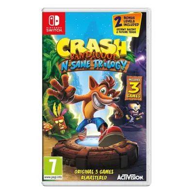 Hra na konzoli Crash Bandicoot N Sane Trilogy - Nintendo Switch