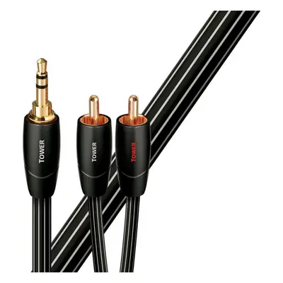 Audioquest Tower JR 0,6 m - kabel audio 1 x 3,5 mm - 2 x RCA