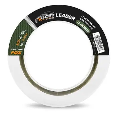 FOX Vlasec Exocet Pro Low Vis Green Leader 80m 0,70mm 27,3kg