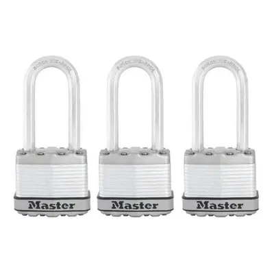 Visací zámek Master Lock Set 3 ks titanových visacích zámků M1EURTRILH Master Lock Excell 45mm