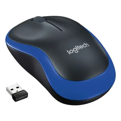 Myš Logitech Wireless Mouse M185 modrá