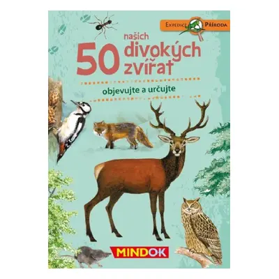 Společenská hra Expedice příroda: 50 našich divokých zvířat