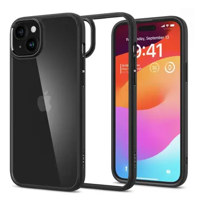 Kryt na mobil Spigen Ultra Hybrid Matte Black iPhone 15