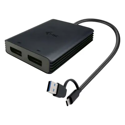 Redukce i-tec USB-A/USB-C Dual 4K DP Video Adapter