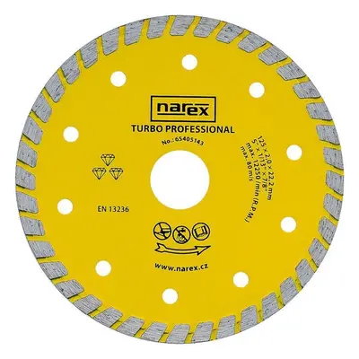 Řezný kotouč NAREX Kotouč řezný diamantový 125mm 65405143