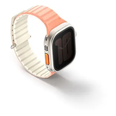 Řemínek Uniq Revix Evo Reversible Magnetic pro Apple Watch 49/45/44/42mm Crepe