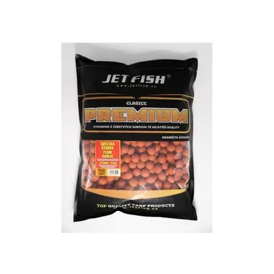 Jet Fish Boilies Premium Clasicc Švestka/Česnek 5kg 24mm