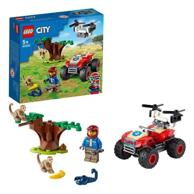 LEGO stavebnice LEGO® City 60300 Záchranářská čtyřkolka do divočiny