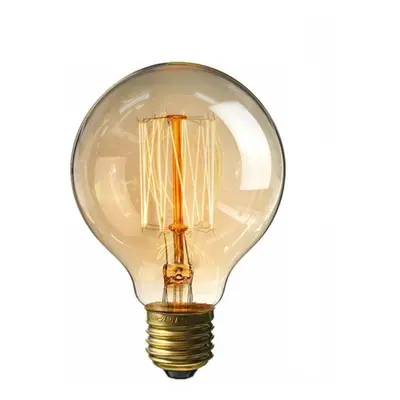 Žárovka Trixline EDISON Retro Carbon Filament žárovka G80 E27 40W