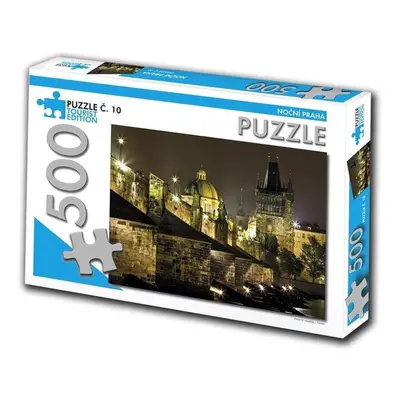 Puzzle Puzzle Noční Praha 500 dílků (č.10)