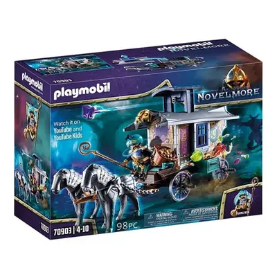 Stavebnice Playmobil 70903 Violet Vale - Obchodníkův kočár