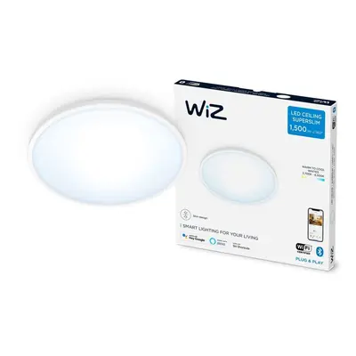 WiZ Tunable white 8719514338012 LED stropní svítidlo SuperSlim 1x16W | 1600lm | 2700-6500K - stm