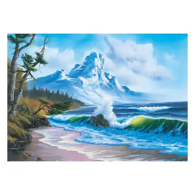 Puzzle Schmidt Puzzle Bob Ross Hora u moře 1000 dílků