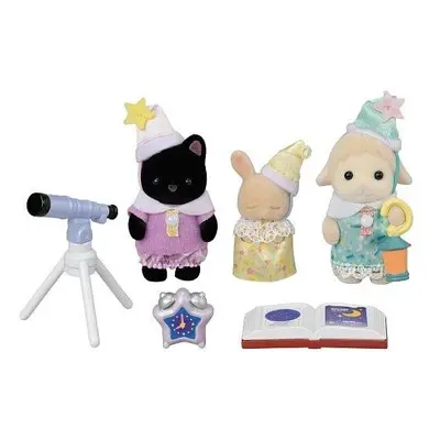 Set figurek a příslušenství Sylvanian Families Pyžamo party Baby Trio