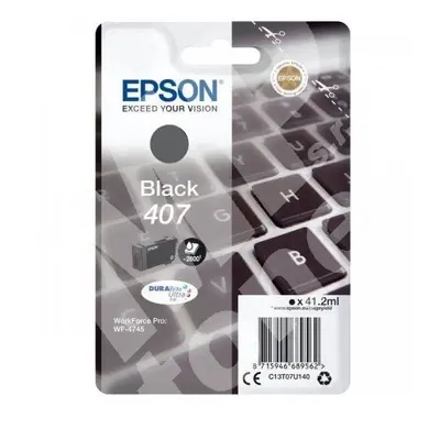 Cartridge Epson T07U140 č.407 černá