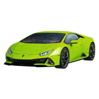 3D puzzle Ravensburger Puzzle 115594 Lamborghini Huracán Evo Zelené 108 Dílků