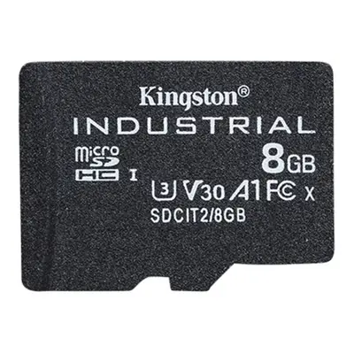 Kingston Industrial/micro SDHC/8GB/100MBps/UHS-I U3 / Class 10