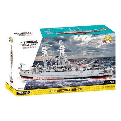 Cobi 4843 Americká bitevní loď USS Arizona BB-39