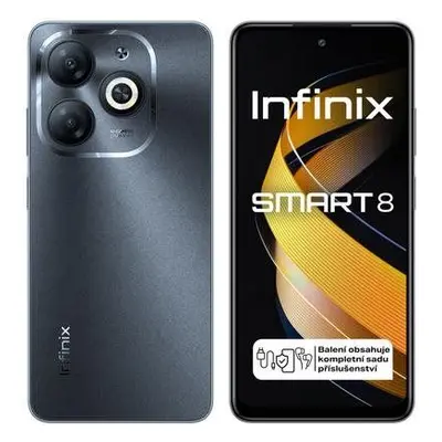 Mobilní telefon Infinix Smart 8 3GB/64GB černý