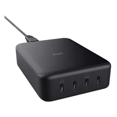 Nabíječka do sítě Trust MAXO 240W 4-PORT USB-C