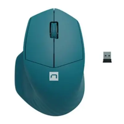 Natec optická myš SISKIN 2/1600 DPI/Kancelářská/Optická/Pro praváky/Bezdrátová USB + Bluetooth/M