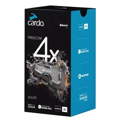 Cardo FREECOM 4X (JBL) DUO Interkom na motocykl pro 2 osoby