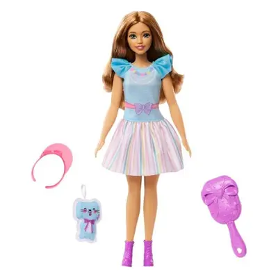 Panenka Barbie Moje První Barbie Panenka - Brunetka Se Zajíčkem