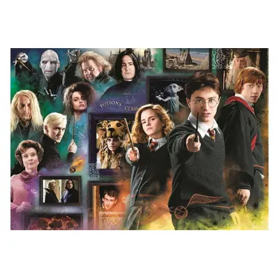 Puzzle Trefl Puzzle Harry Potter: Kouzelnický svět 1000 dílků