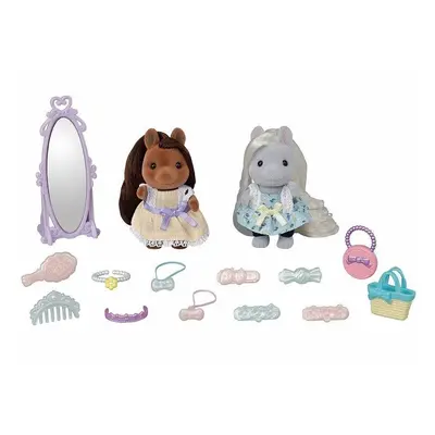 Set figurek a příslušenství Sylvanian Families Poníci kamarádi v kadeřnictví