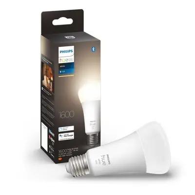 Philips Hue 8719514343320 LED žárovka 1x15,5W | E27 | 1600lm | 2700K - White, bílá