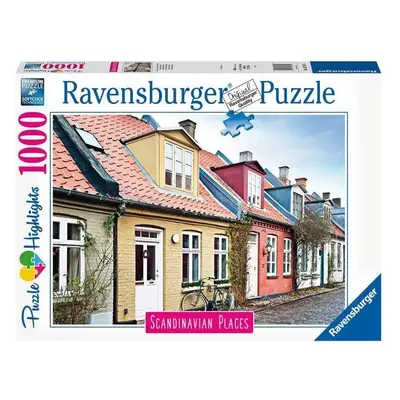 Puzzle Ravensburger 167418 Skandinávie Aarhus, Denmark 1000 dílků