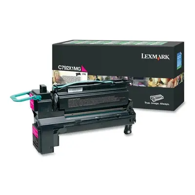 Toner LEXMARK C792X1MG purpurový