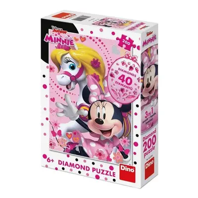 Puzzle Minnie Mouse 200 Diamond Puzzle