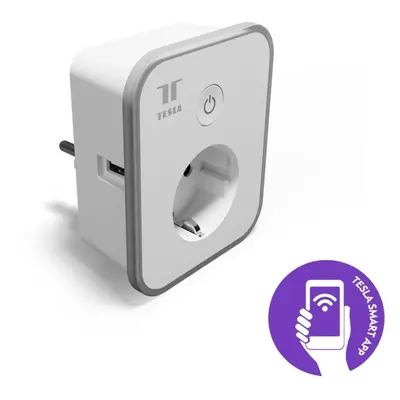 Chytrá zásuvka Tesla Smart Plug 2 USB