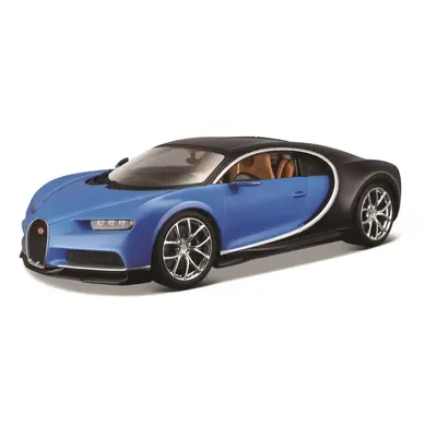 Bburago 1:18 Plus Bugatti Chiron modrá